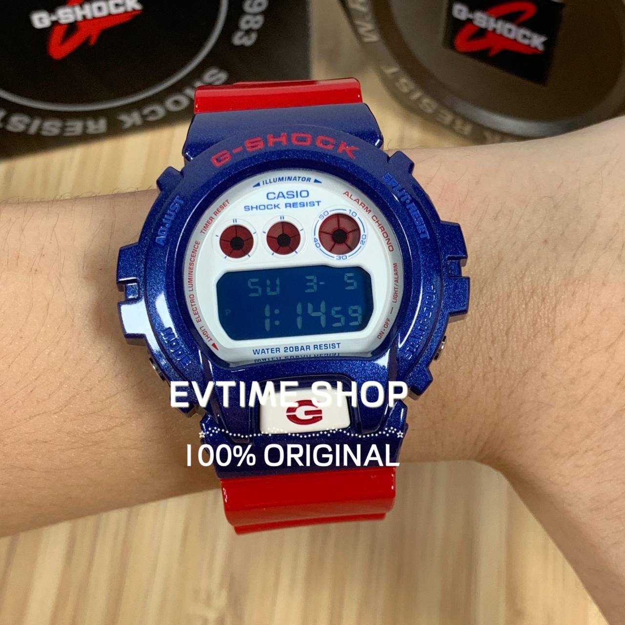 100% ORIGINAL CASIO G-SHOCK DW-6900AC-2DR / DW-6900AC-2D / DW 