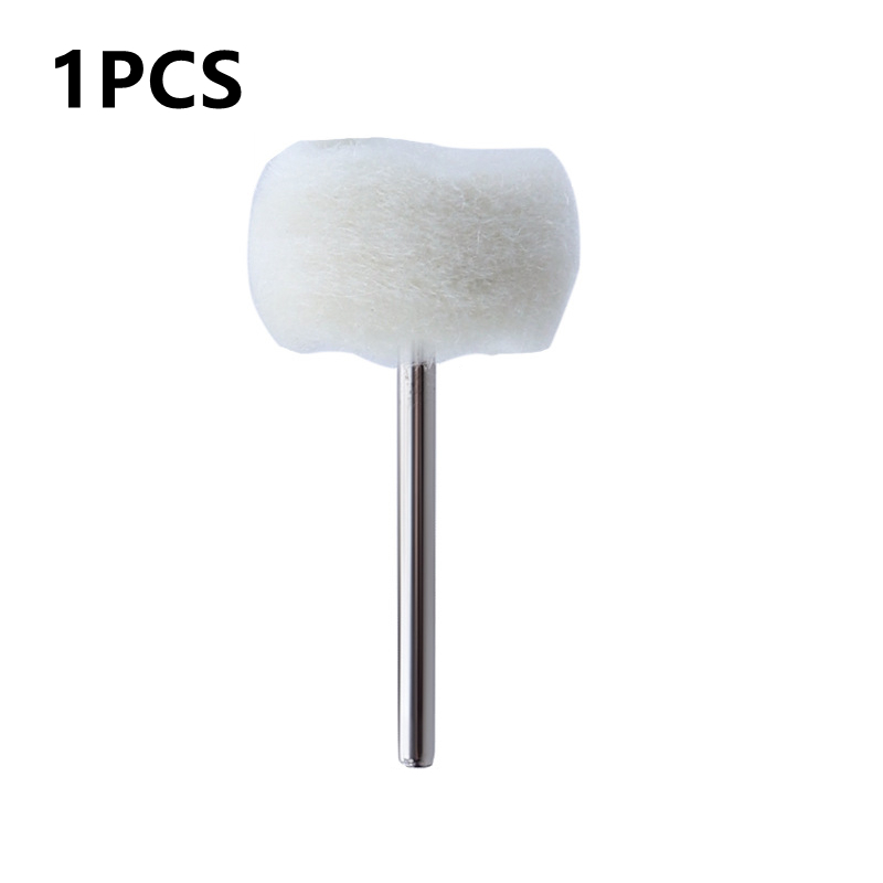 Manooby Mini Grinding Sanding Head Abrasive Disc Felt 3mm Shank Buffing Wheels Metal Polish Brush Drill Rotary Tool Accessories