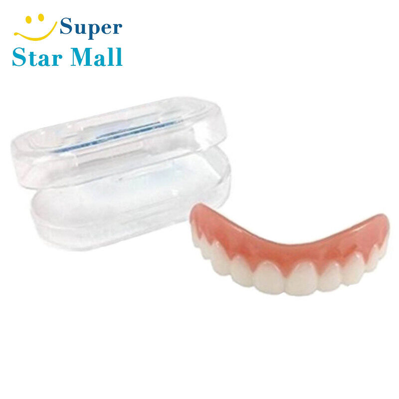 Super Star Mall Silicone Smile Veneers Simulation Braces Flex Denture Paste
