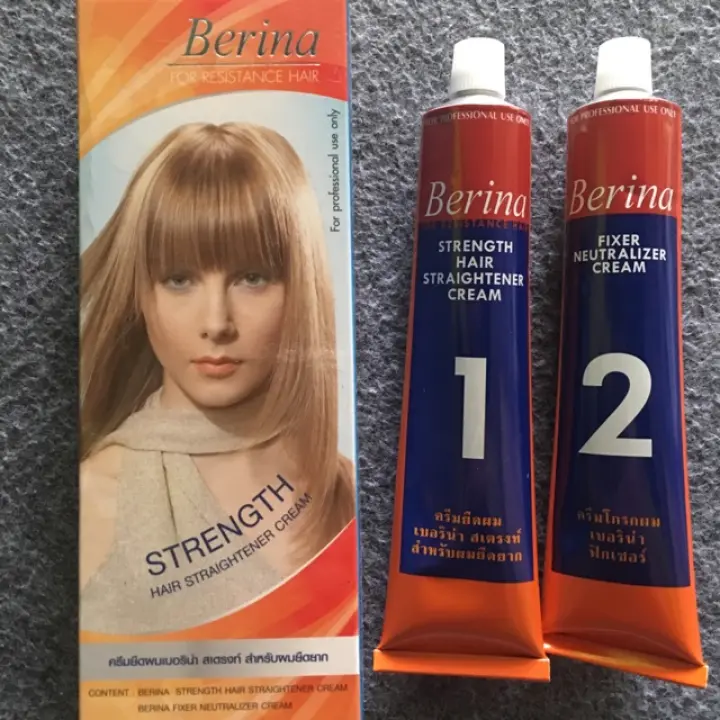 berina straightening cream