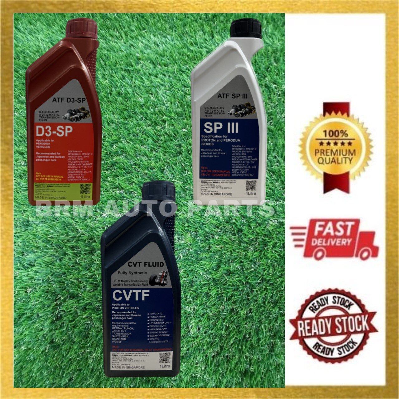 SHOGUN GEAR OIL( ATF D3SP, SP 3, CVTF) MINYAK GEAR PROTON/ PERODUA