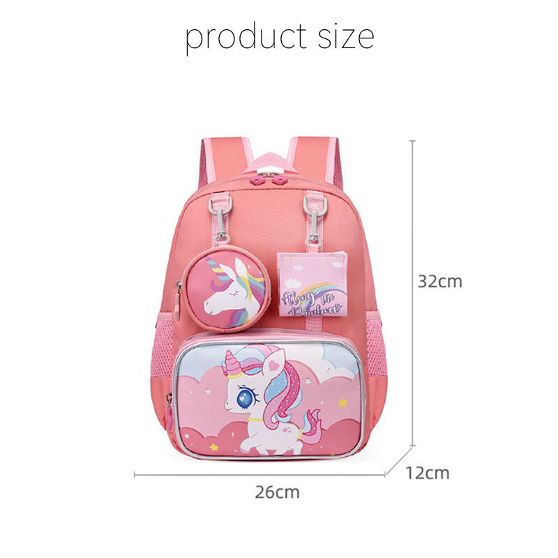 ELACCENT Cartoon children's kindergarten schoolbag large capacity backpack primary school backpack