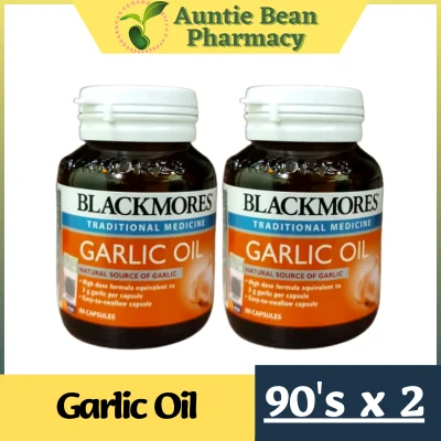 Blackmores Garlic Oil 90 capsules x 2 exp:02/2024