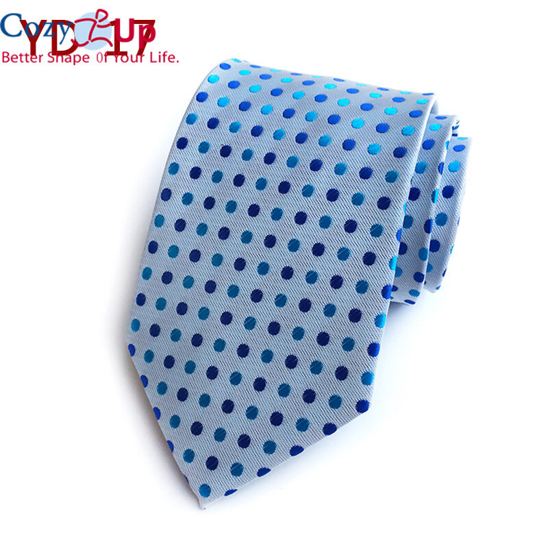 Cà Vạt Ấm Áp Cho Nam, Vải Jacquard Thiết Kế Màu Trơn Cho Đám Cưới Tiệc Công Sở Cổ Điển