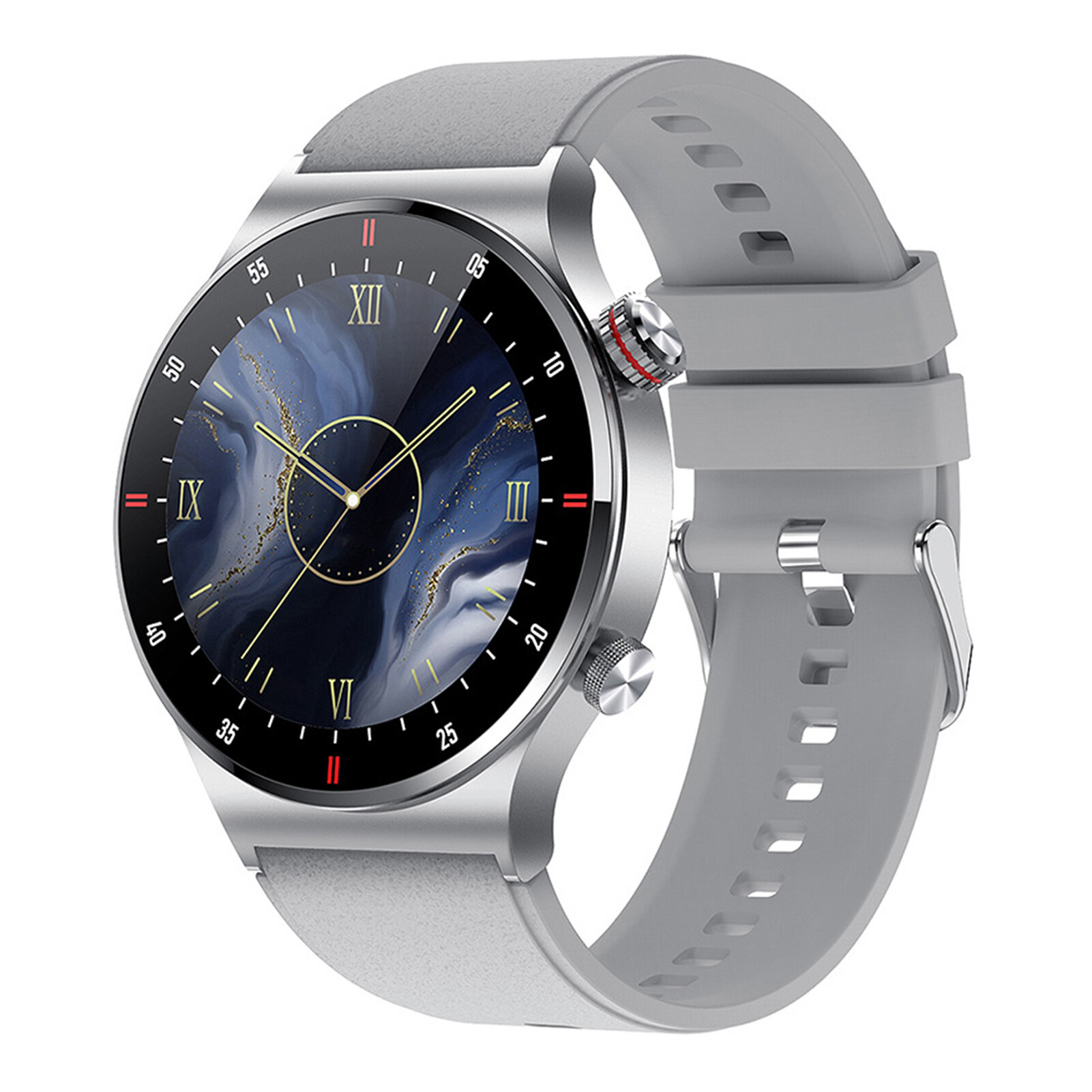 Large Storage QW33 Smart Watch Multifunctional Health Monitoring IP67 Waterproof Casual BT Calling Smart Wristwatch for Daily Wear Smart Wristwatch Multifunctional