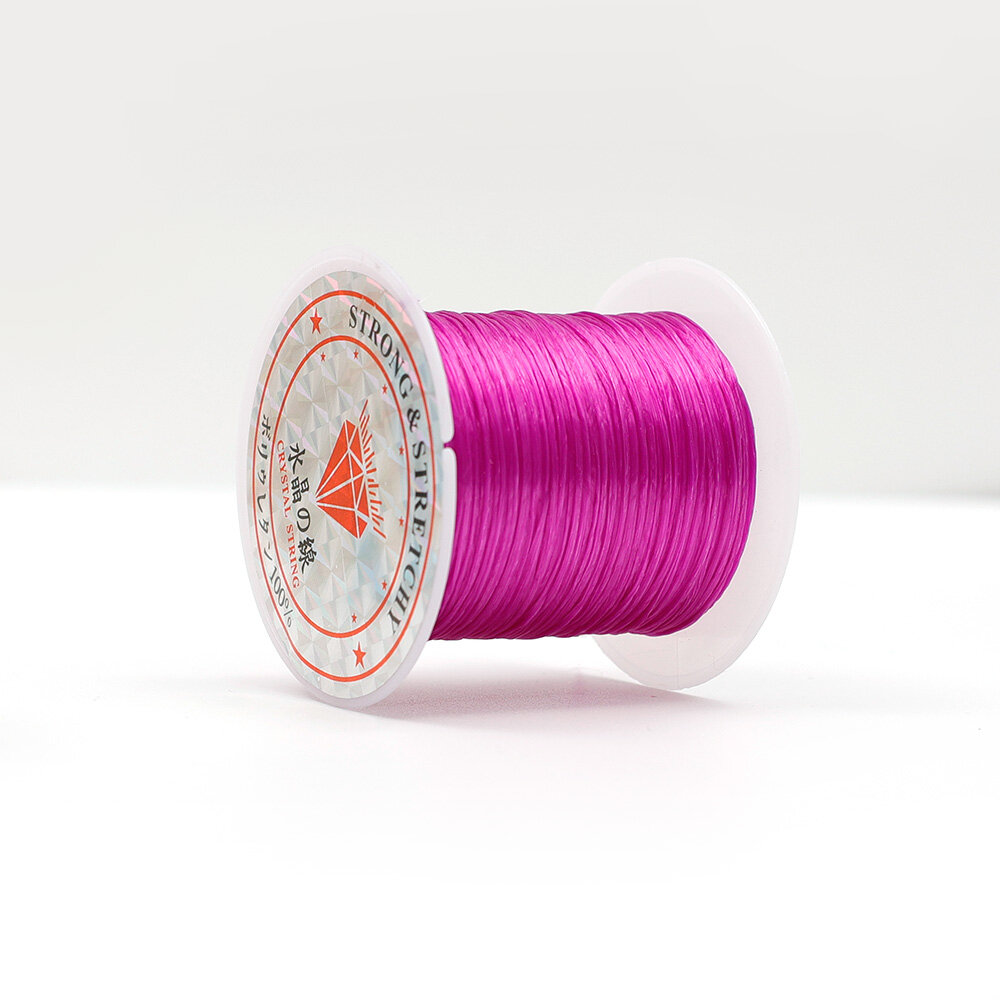 10M Strong Elastic String Crystal Cord for Beaded Bracelets Thread Diy Stretchy Rope Necklace Jewelry Making Cord Thickness 1mm