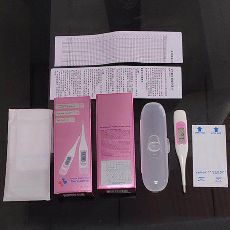Female Ovulation Digital Temperature Measurement LCD Basal Measuring Easy Read