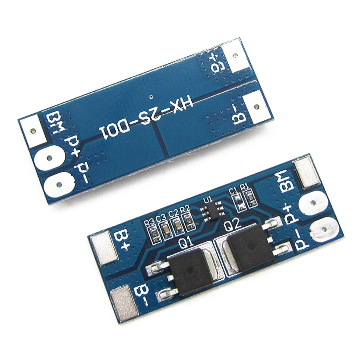 2S 8A 7.4V 8.4V Lithium Lipo di động 18650 Li-ion BMS pin sạc bảo vệ bảng PCB
