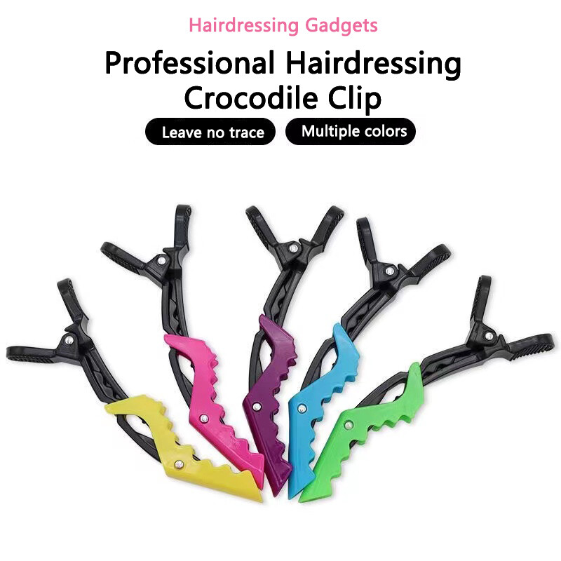 Bộ 6 Món Kẹp Mỏ Vịt Cho Thợ Cắt Tóc Kẹp Tóc Làm Tóc Dụng Cụ Salon