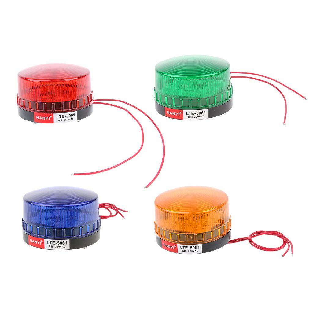 Emergency LED Flashing Strobe Signal Warning Light Lamp Beacon Workshop 220V