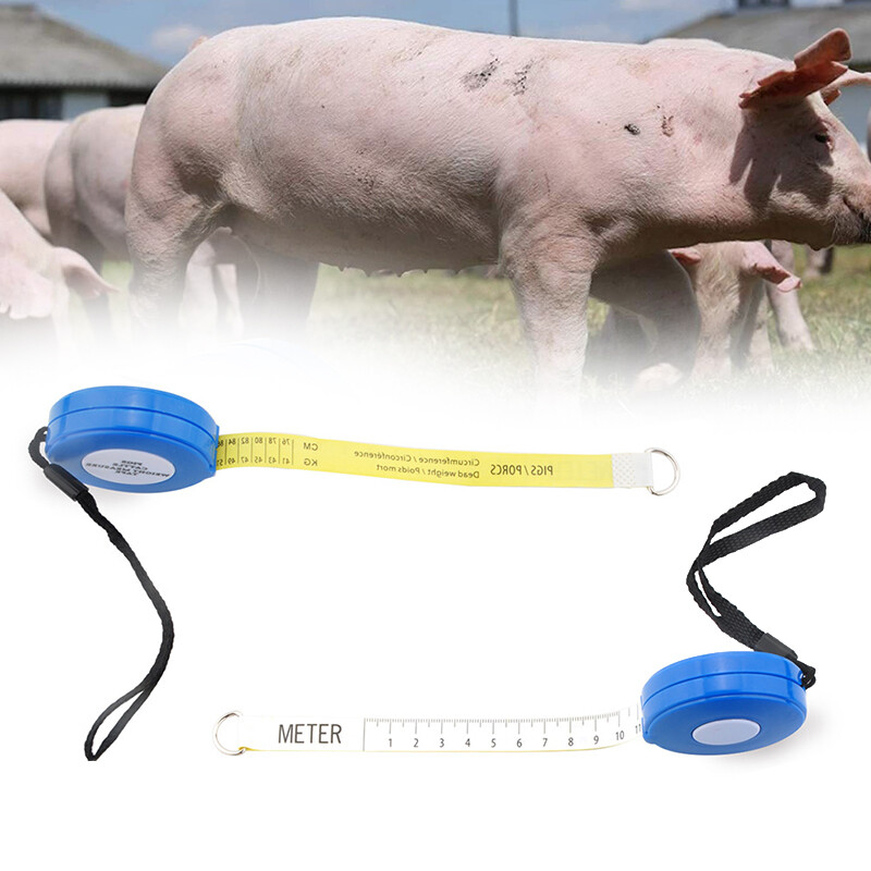 🔥New Production🔥 Livestock Animal Body Pigs Cattle Weight Measure Tape ...