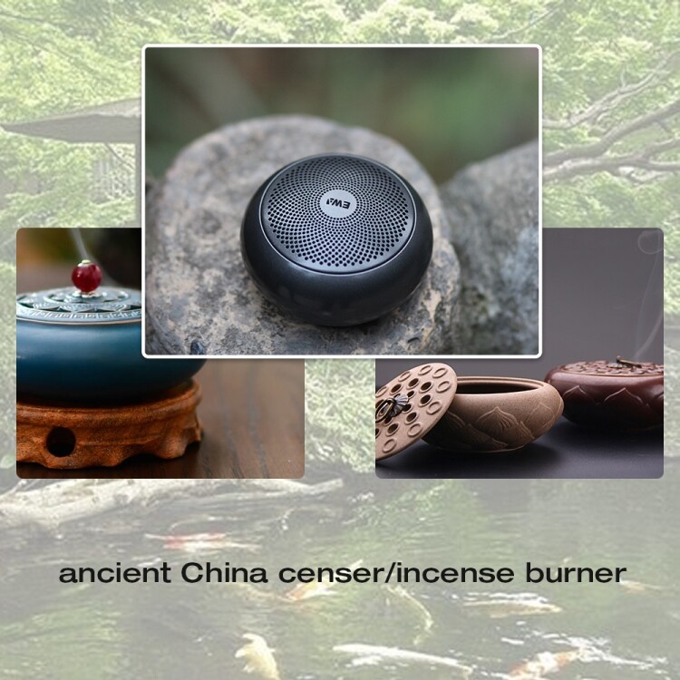 EWA Loa Bluetooth A110mini Âm Trầm Công Suất Lớn Kích Thước Nhỏ, Công Nghệ Bluetooth TWS, Hỗ Trợ TF