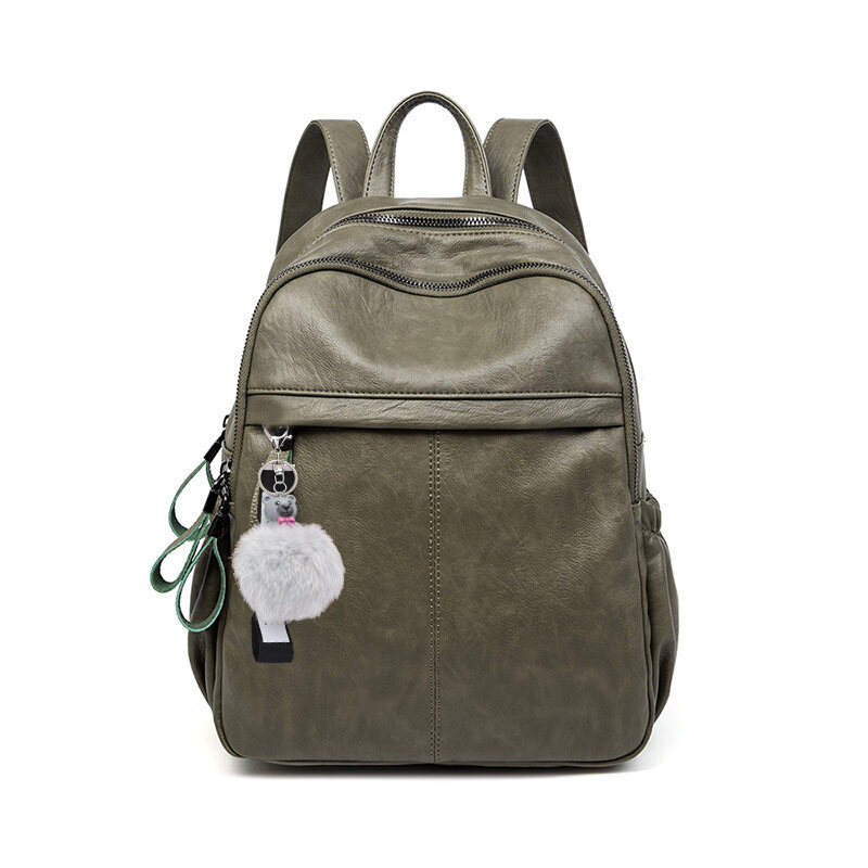 Royal Bagger Fashion Anti-theft Waterproof Travel Backpack For Women Girls Genuine Cow Leather  New High Capacity Ladies Shoulder Bags Casual Handbag