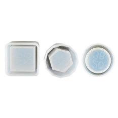 Miatoo 3 Bộ Khuôn Silicon Khuôn Chậu Hoa Để Làm Đồ Trang Sức Bằng Nhựa