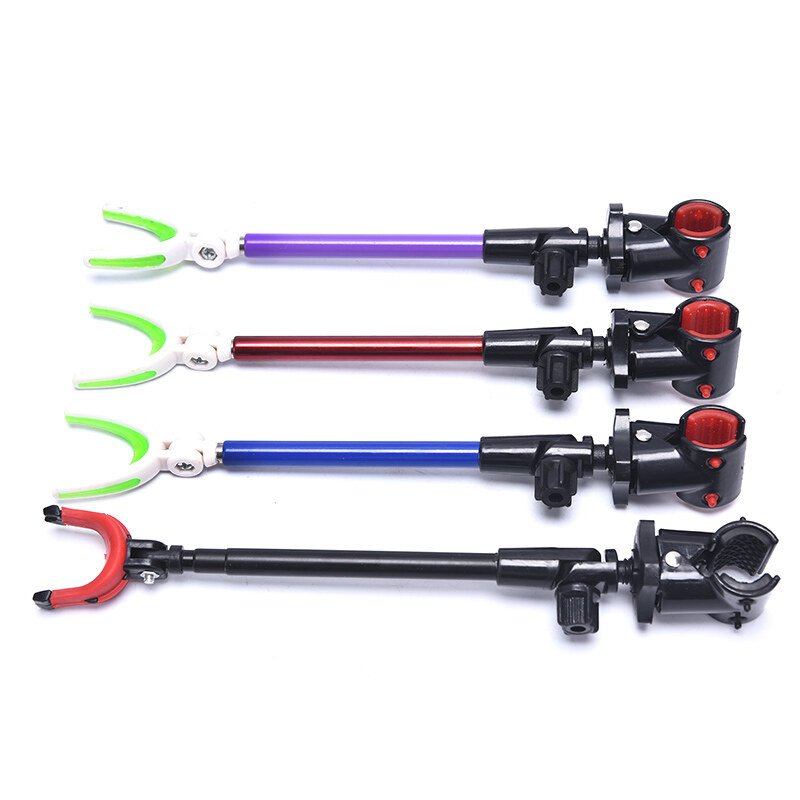 KUVN 【Flash Sale】Telescopic Fishing Bracket Rod Holder 3 Sections Bracket Support Stand Tool