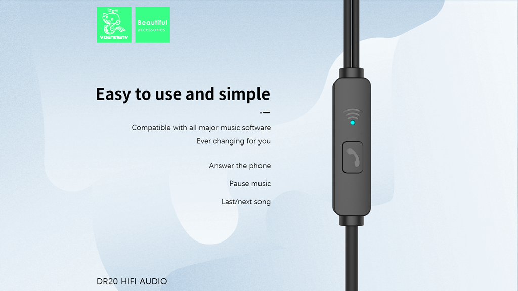 Vdenmenv DR20 HIFI âm thanh