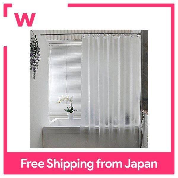 AooHome Antifungal Shower Curtain Semi-transparent 180 x 200cm