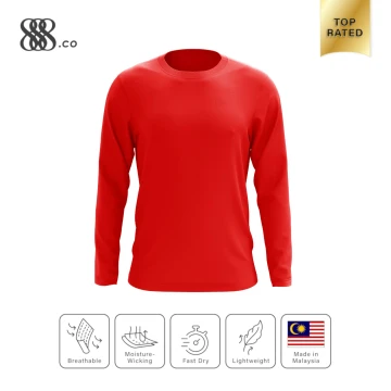 Beli Tshirt Lengan Panjang Cotton Pada Harga Terendah Lazada Com My