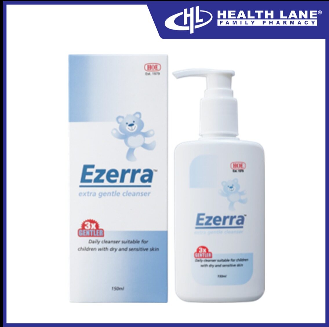 ezerra gentle cleanser
