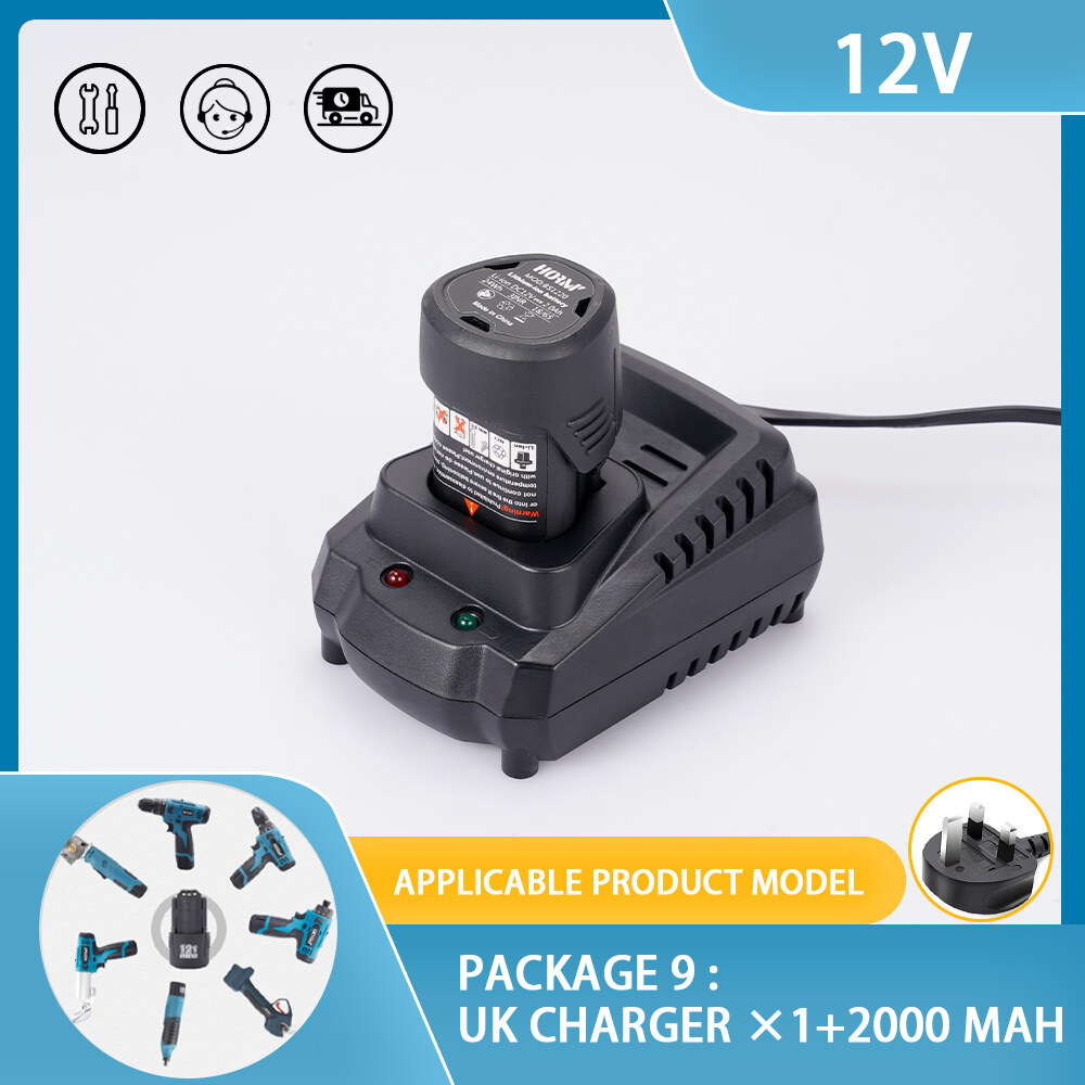 2000MAH Replacement Battery Compatible With EU/UK Charger Bosch 12V Battery Lithium Tool batteries Rechargeable