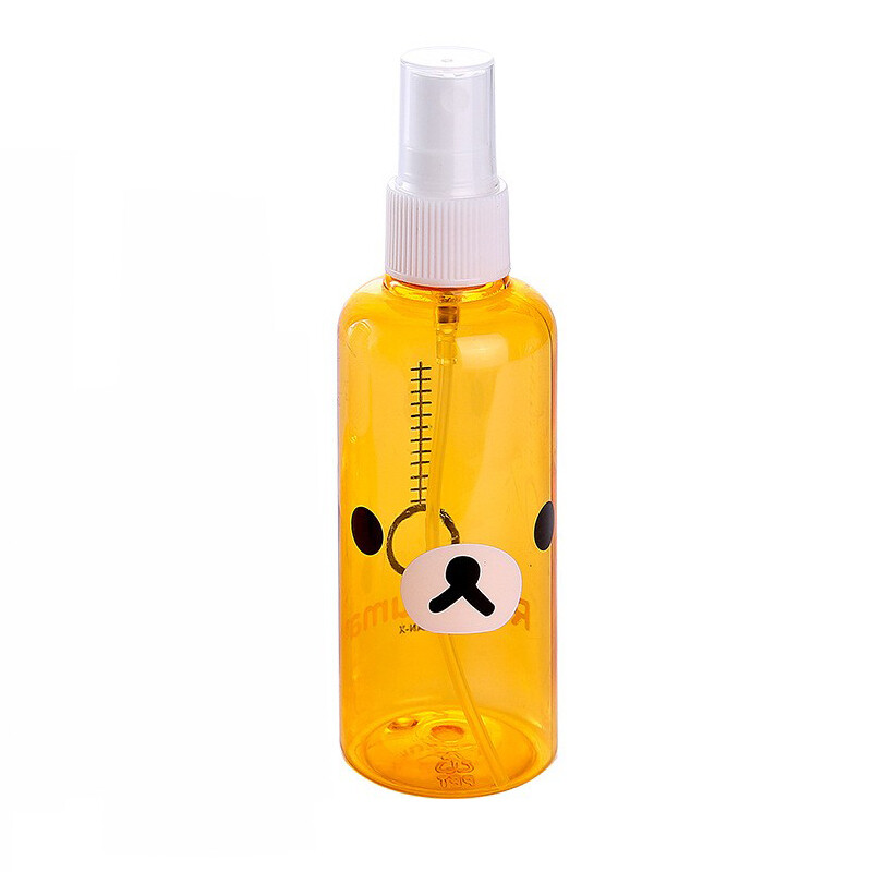 Cartoon Lovely Bear 30ml/50ml/100ml Transparent Empty Spray Bottle with Scale