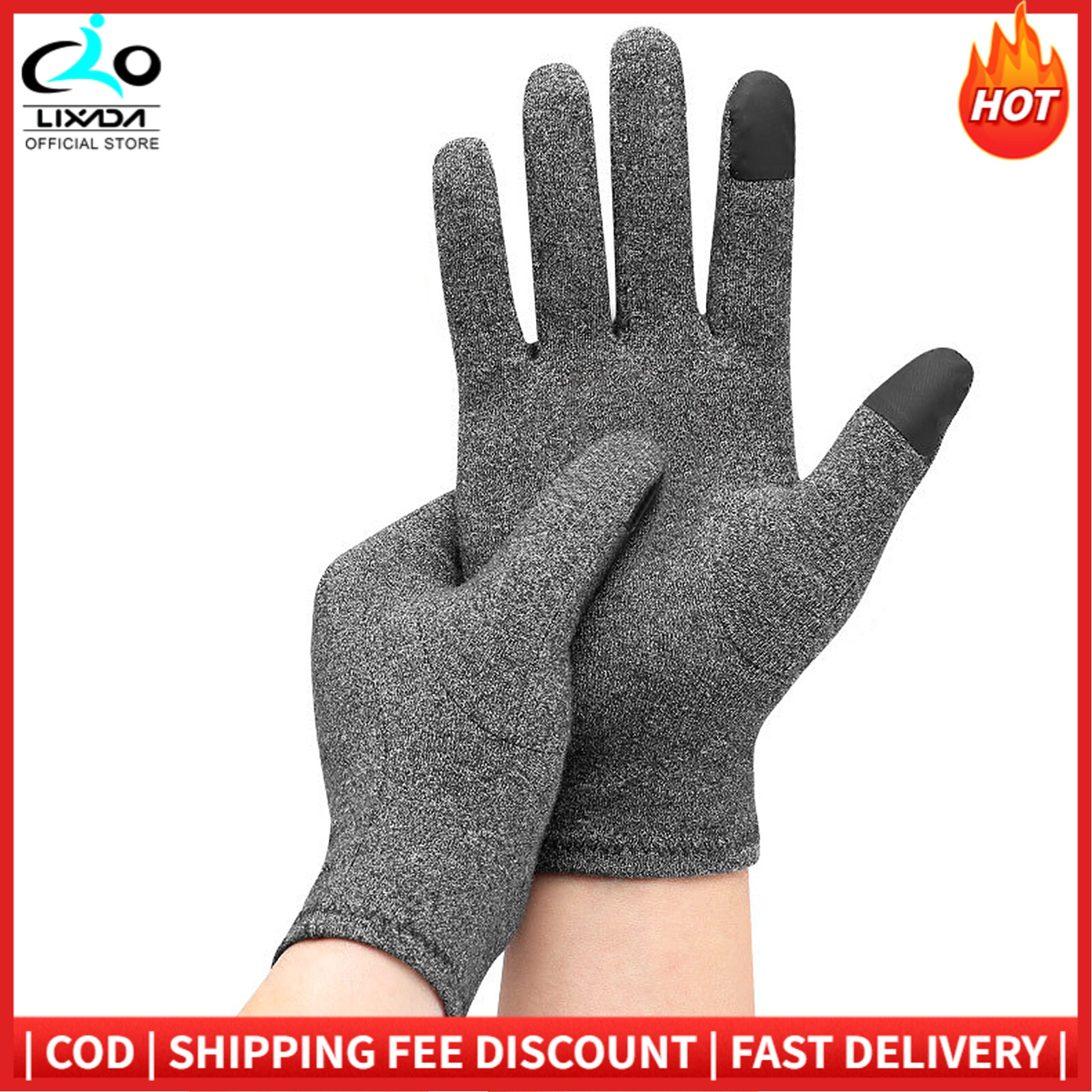 Full Finger Arthritis Gloves Touchscreen Sports Gloves for Arthritis Hand Support Joint Pain Relief
