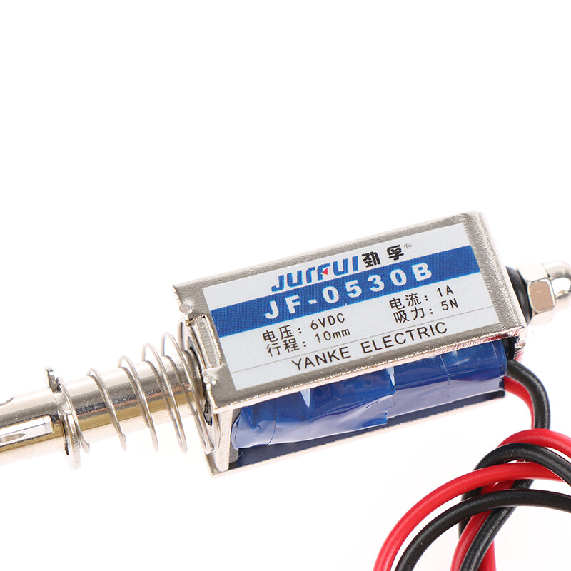 HITN Nam Châm Điện Từ Đẩy Kéo Mở Khung Điện Từ DC 6V 12V 24V 0530B
