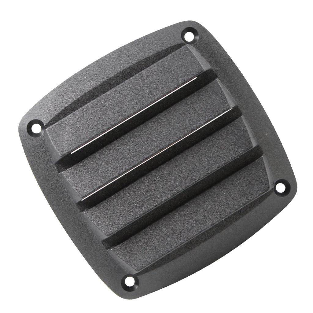 Homyl 4 Inch Black Plastic Louvered Vents Boat Marine Parts Vent Grill Cover Homyl ThaiPick