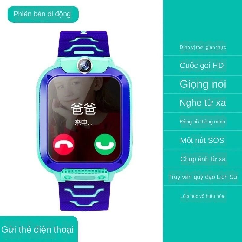 Nơi bán Đồng Hồ Điện Thoại Trẻ Em Thông Minh Hình Ảnh Học Sinh Tiểu Học Và Trung Học Đa Năng Của Nam Nữ Điện Thoại Di Động Định Vị Chống Nước Thiên Tài Màn Hình Cảm Ứng