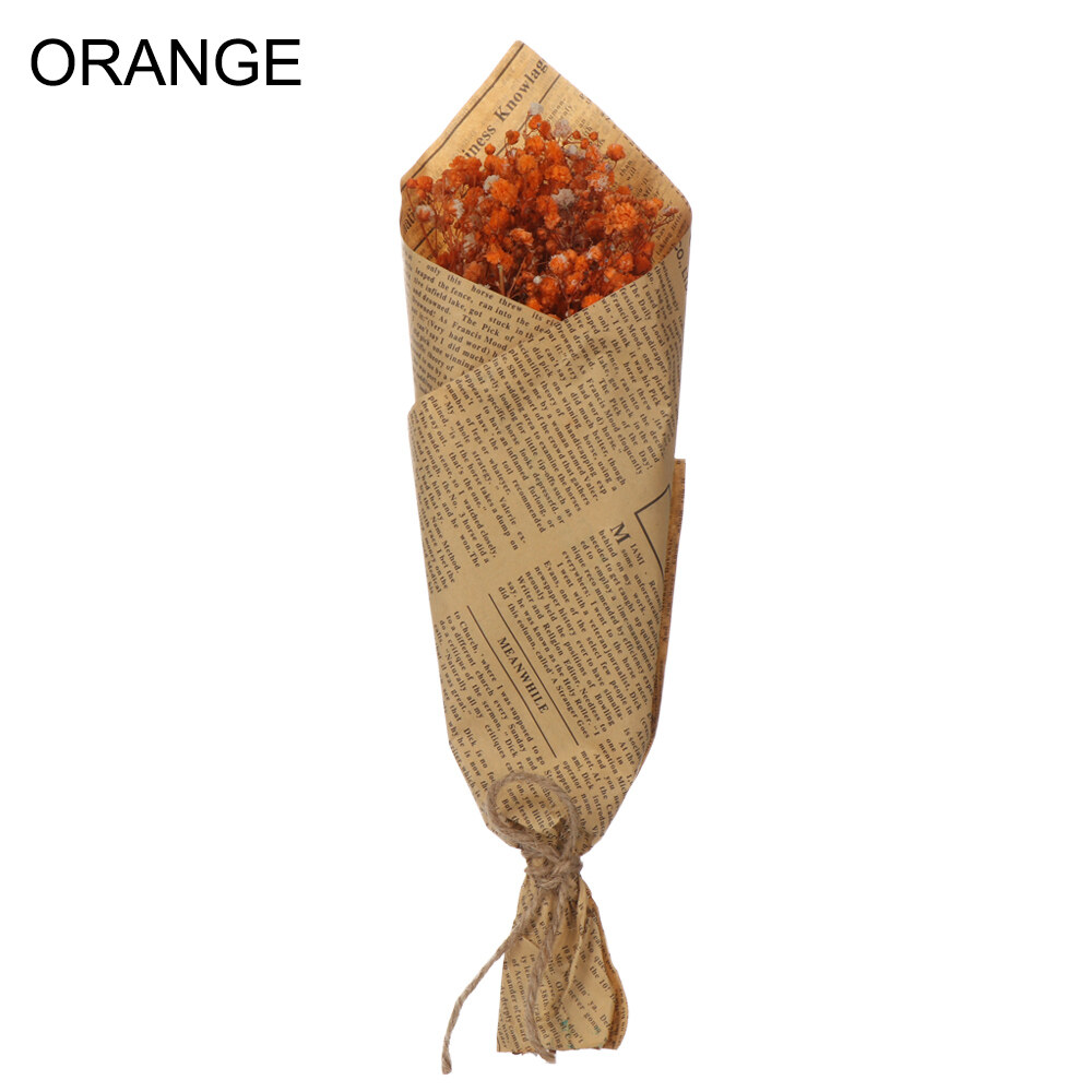 1 Bouquet Babysbreath Dried Flower 30-35CM Babysbreath Natural Fresh Dried Preserved Flowers Real Forever Baby Breath Flower Branch For DIY Eternal Flower