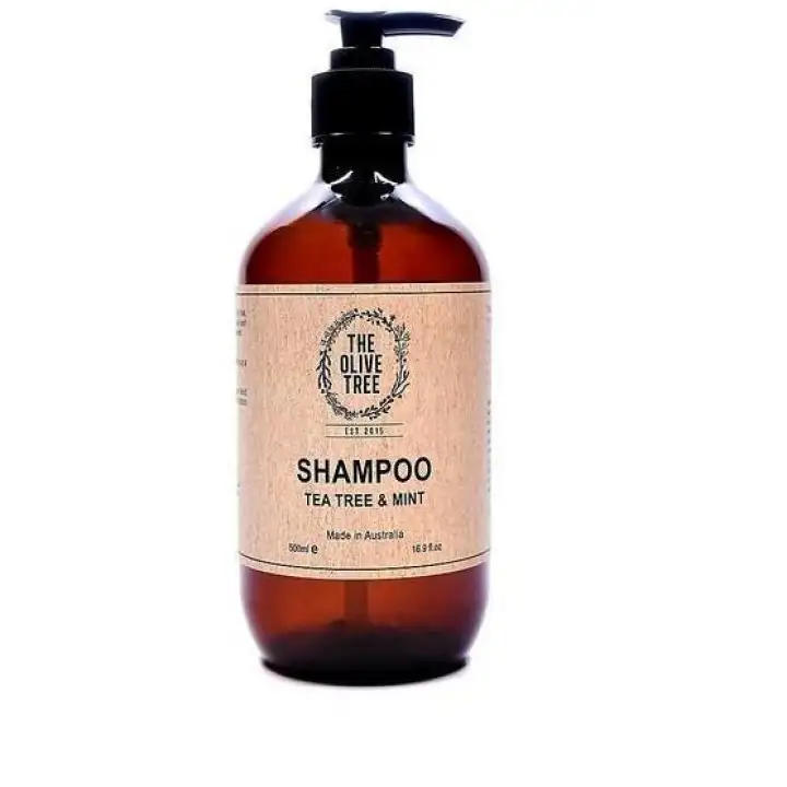 The Olive Tree Natural Sulphate Free Tea Tree Mint Shampoo For