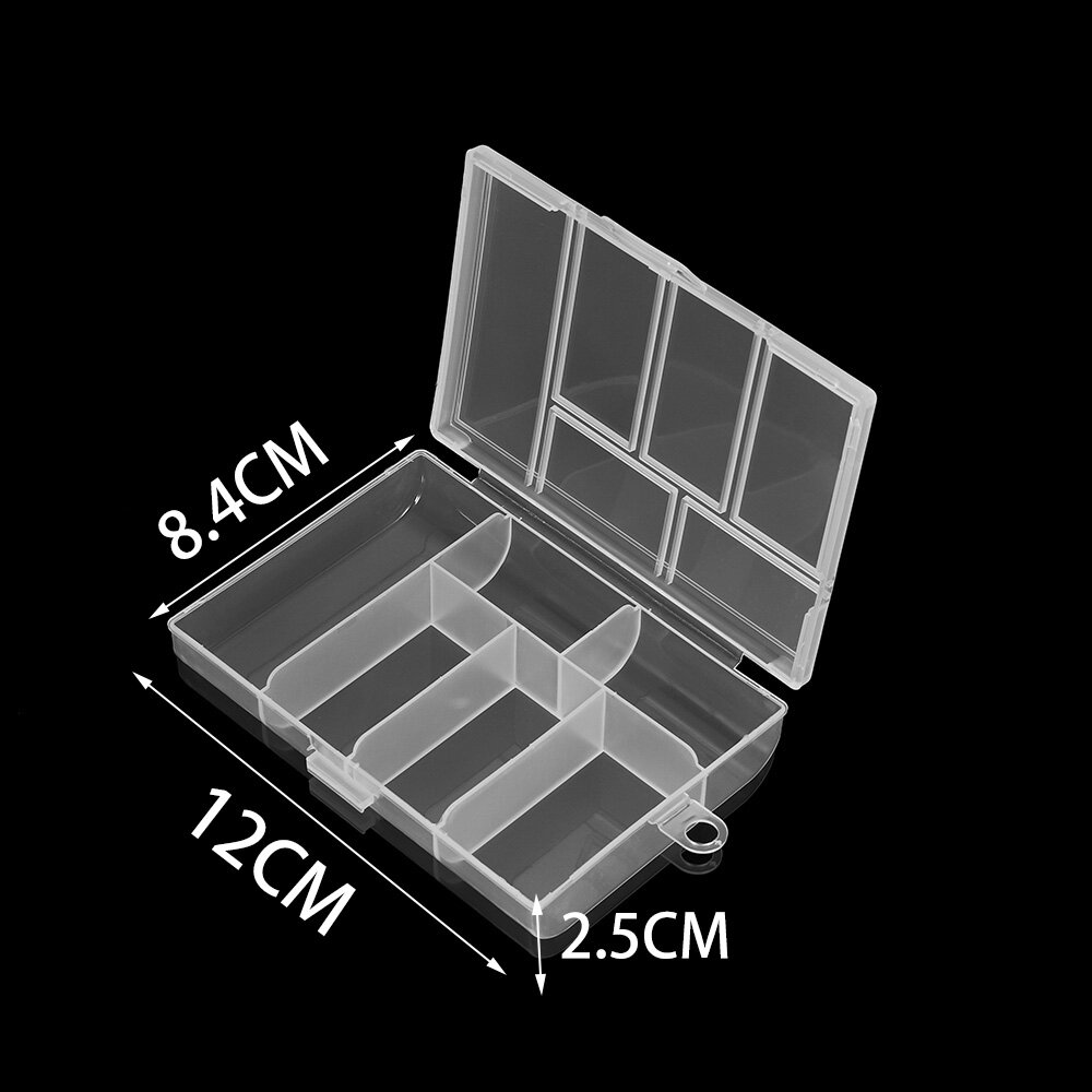 8.4 * Hộp Đựng 12Mm, Hộp Hạt Trang Sức Hình Chữ Nhật Bằng Nhựa Phụ Kiện Bông Tai Hộp Đựng Đồ Hộp Đựng Đồ Trưng Bày