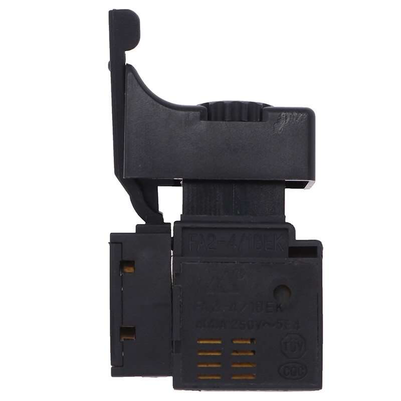 Jettingbuy FA2-6/1BEK black 6a 250v electric drill speed control trigger button switch
