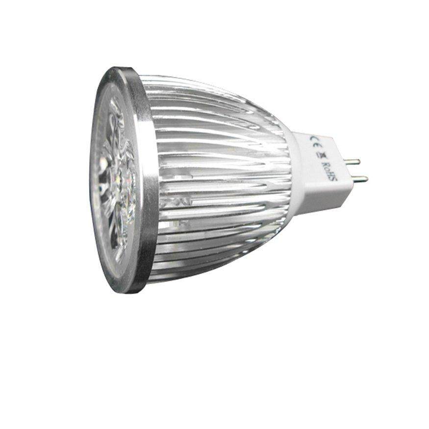 TỐT SHOP 10x GU10 3 W 24SMD 5050/1WMR16 Đèn LED Bóng Ngày Trắng Đèn