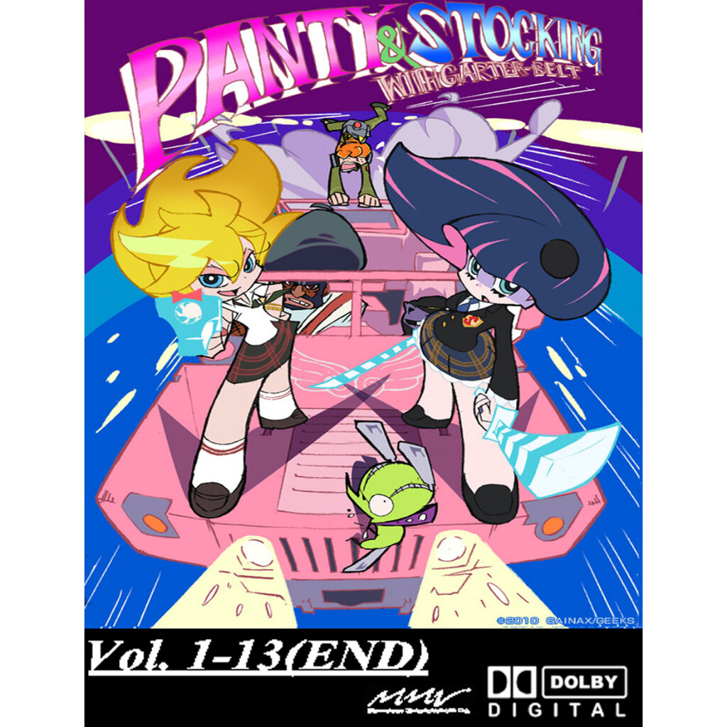 DVD Anime Panty and Stocking with Garterbelt | Lazada