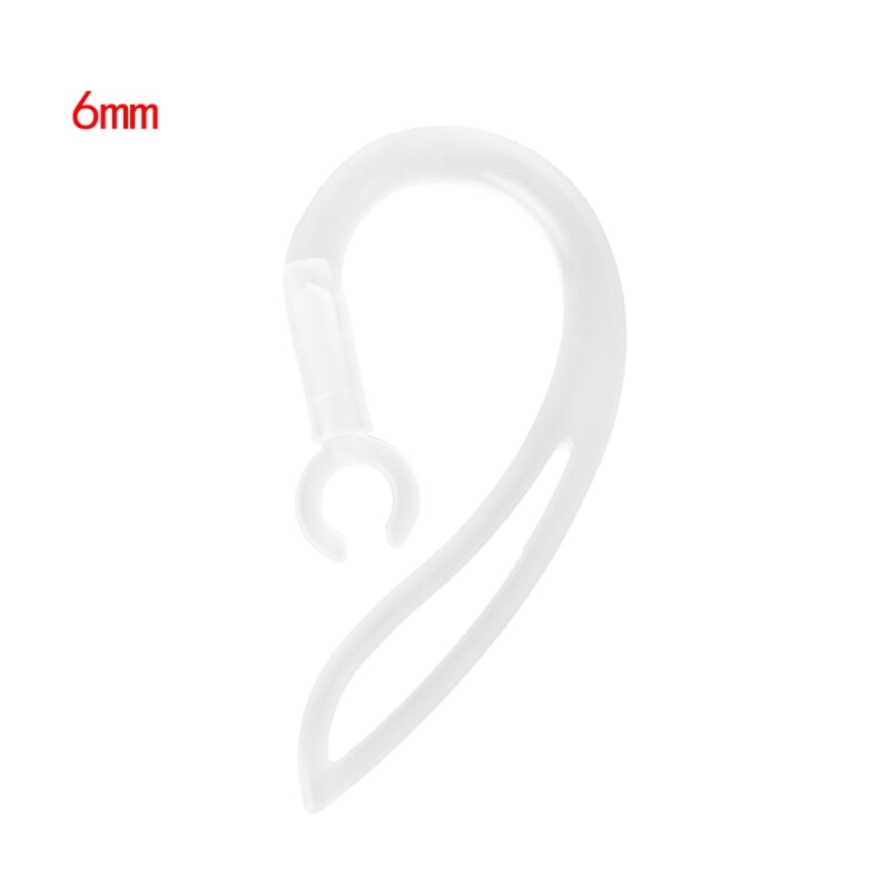 [Giấc mơ tủ quần áo] Kẹp móc đeo tai silicon mềm trong suốt Tai nghe tương thích Bluetooth Mini