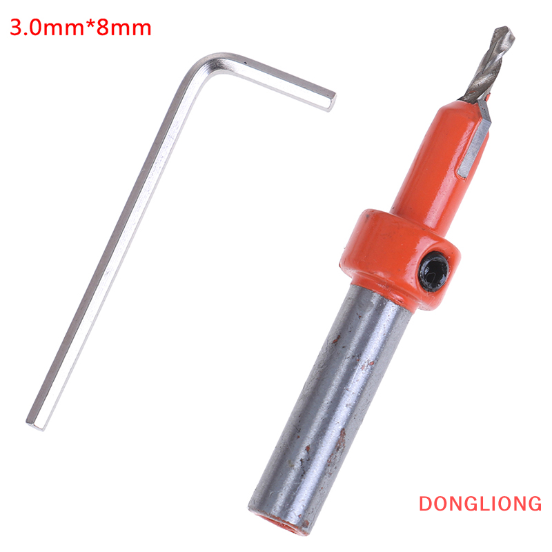 DONGLIONG Countersink Drill Bit Woodworking Screws Chamfering Wood Hole Drills Bit