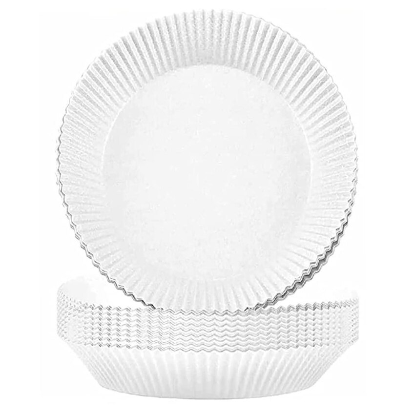 100pc Special Paper for Air Fryer Baking Oil-proof and Oil-absorbing Paper for Household Barbecue Plate Food Oven Kitchen Pan Pad