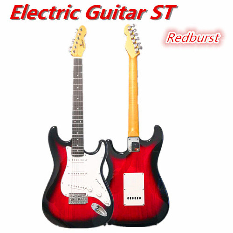 Electric Guitar Strat Basswood Body Rosewood Fingerboard ST Guitar Beginner Malaysia