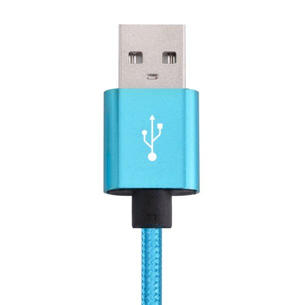 1Meter Micro USB Cable Charger Cord Wire For Samsung Galaxy, Android Phones, 3FT Micro USB Cable Braided Cord High-Speed USB 2.0 Sync and Charging Cable For Samsung, HTC, Motorola, Nokia, MP3, Tablet