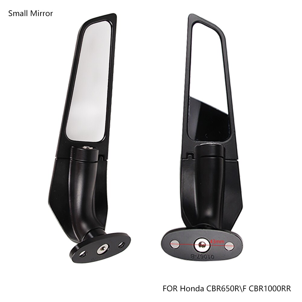 For ducati 916 996 998 999 panigale 1198 1098 1199 749 r 2005 motorcycle mirror modified wind wing rotating rearview mirrors