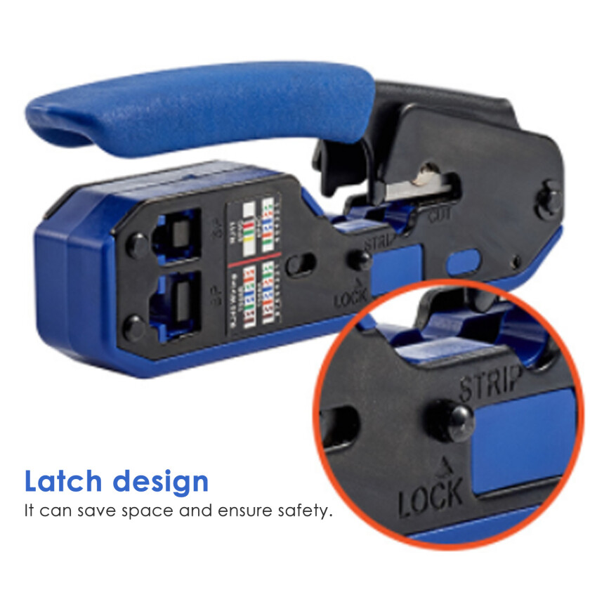 [Multifunctional RJ45 Crystal Head 8P6P Network Tool Tape Stripping And Squeezing Crimping Cables Network Cable Pliers - Network Crimping Pliers,[100% Original + In Stock]  RJ45 Crimping Tool Pliers Network Crimper Stripper Cutter Ethernet Clip Tongs RG45 Cat6 Cat5e Cat5 Cat3 RJ11 Multi Function,Multifunctional RJ45 Crystal Head 8P6P Network Tool Tape Stripping And Squeezing Crimping Cables Network Cable Pliers - Network Crimping Pliers,]