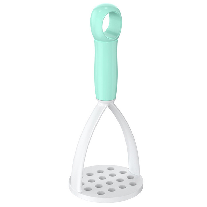 HUALI02 1pc PP Pressed Potato Masher Ricer Puree Juice Maker Potato Pusher Smooth Mashed Potatoes Crusher Fruit Tools Kitchen Supplies