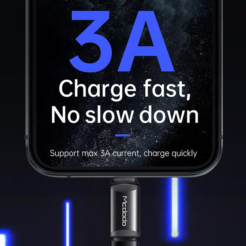 Mcdodo Bộ Chuyển Đổi OTG USB Type C Sang Lightning Bộ Chuyển Đổi Cáp Dữ Liệu, Dành Cho iPhone 12 11 Pro Max X XS XR Xs Max 3A Sạc Nhanh