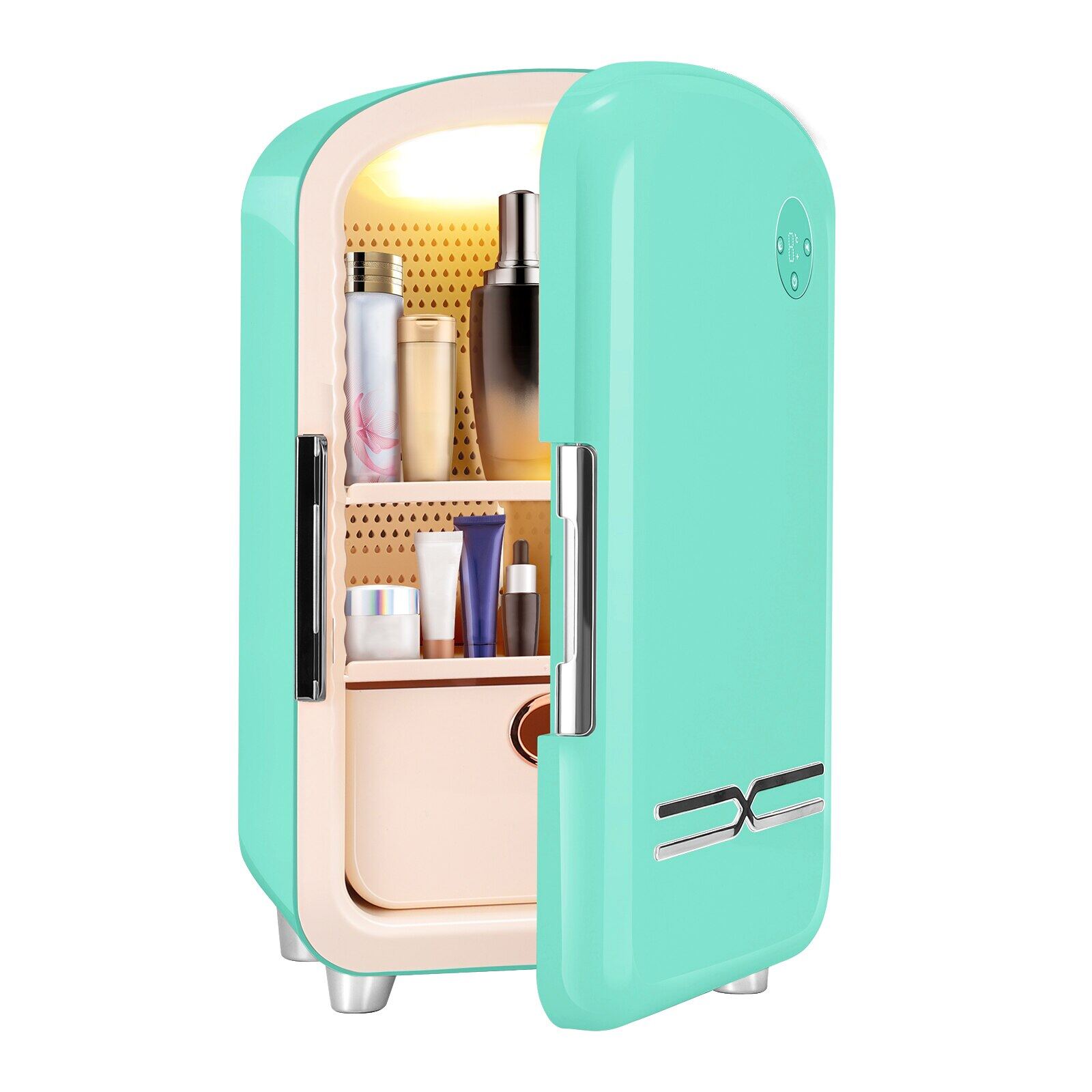 12L Mini Fridge Light Lamp Professional Beauty Refrigerator Professional Skin Care Cosmetics