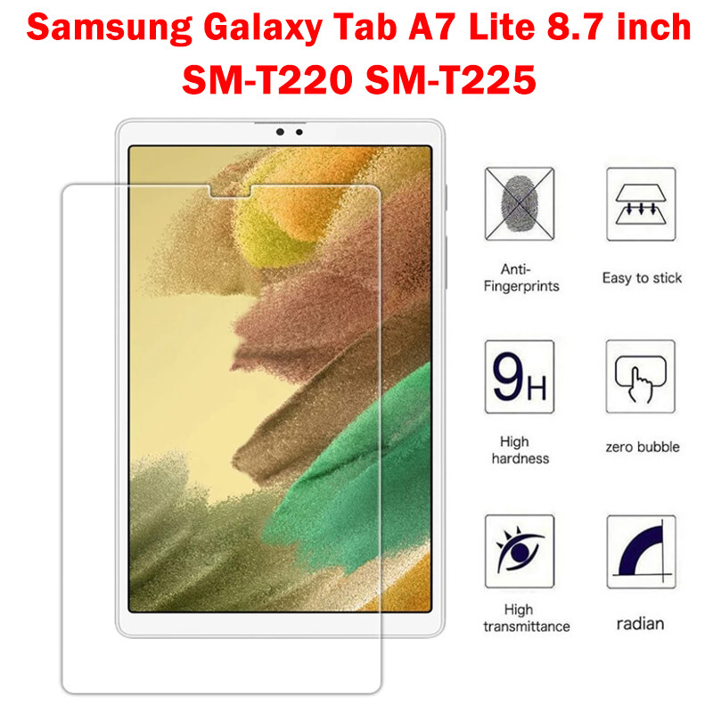 Screen Protector For Samsung Galaxy Tab A7 Lite 8.7 inch SM-T220 SM-T225 Tempered Glass Screen Guard