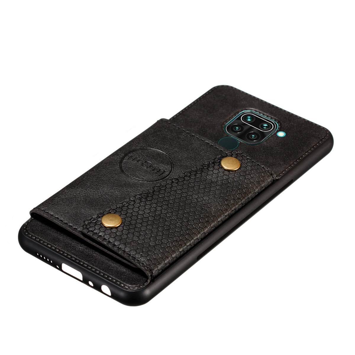 Cho Redmi Note 9 9S Pro Max da trường hợp nhiều Folio lật Bìa Wallet trở lại trường hợp vỏ, có thể làm việc với gắn trên xe hơi, ẩn thẻ tín dụng ID khe giữ, retro nút kim loại clasp, đứng hỗ trợ
