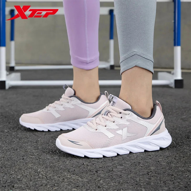 XTEP Counters women's Spring Running Shoes Soft Cube Technology Running Shoes 881318119258