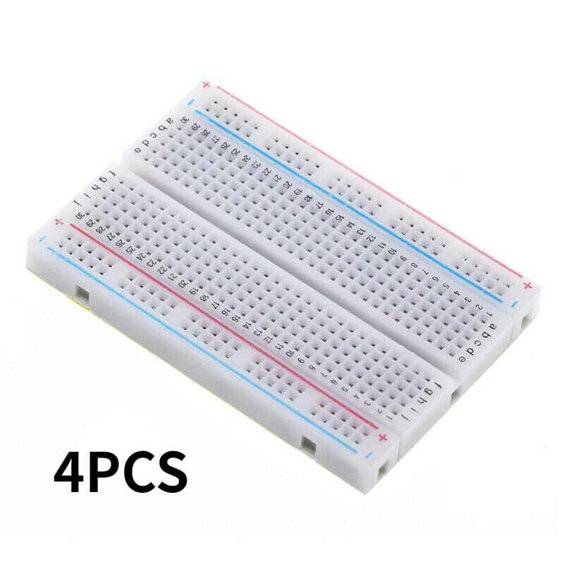 1PCS/4PCS PCB bread board mini universal testing protocol board DIY bread board 400 connection point solderless 8.5cm x 5.5cm