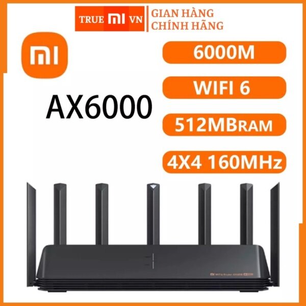 Bảng giá Bộ phát Wifi cao cấp Xiaomi AX6000 Phát Wifi 6E Thông Minh - Mesh - Xuyên tường,Giải Pháp Nhà Rộng, Gaming Phong Vũ